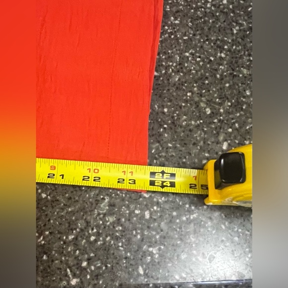 NWT Calvin Klein Sleeveless Jumpsuit in Vibrant Orange Wide Leg Office Formal - Picture 10 of 12